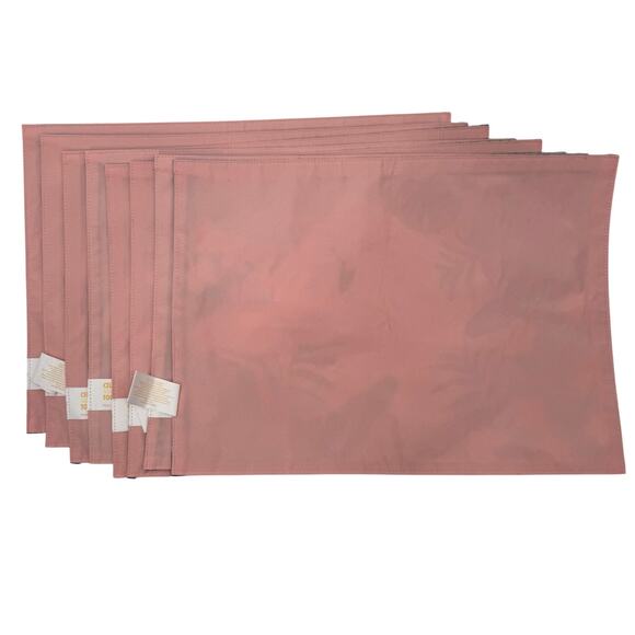 Kohl's Placemats Set of 8 13"x18" Celebrate Summer Together Flamingo Washable - Picture 2 of 14